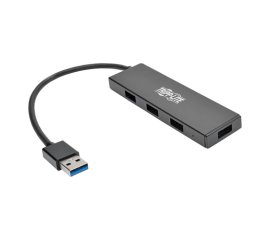 Tripp Lite U360-004-SLIM hub di interfaccia USB 3.2 Gen 1 (3.1 Gen 1) Type-A 5000 Mbit/s Nero