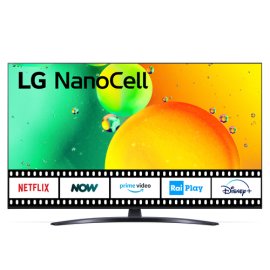 LG NanoCell 65'' Serie NANO76 65NANO766QA 4K Smart TV NOVITÀ 2022 e' tornato disponibile su Radionovelli.it!