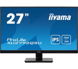 iiyama ProLite XU2792QSU-B1 Monitor PC 68,6 cm (27") 2560 x 1440 Pixel WQXGA LED Nero