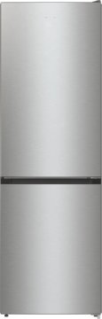 Gorenje NRKE62XL frigorifero con congelatore Libera installazione 300 L E Stainless steel