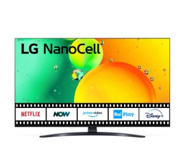 LG NanoCell 50'' Serie NANO76 50NANO766QA 4K Smart TV NOVITÀ 2022