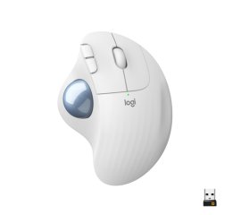 Logitech Ergo M575 mouse Mano destra RF senza fili + Bluetooth Trackball 2000 DPI