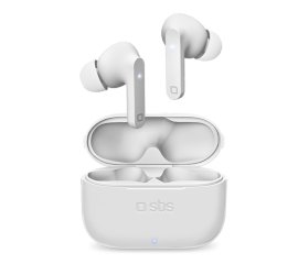 SBS Urban Pro Auricolare True Wireless Stereo (TWS) In-ear Musica e Chiamate Bluetooth Bianco