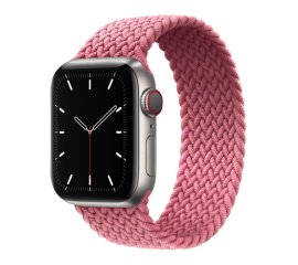 Eva Fruit Cinturino per Apple Watch Compatibile con chiusura elastica in fibra di silicone di colore rosa