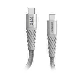 SBS TECABLEUNRELTCCK cavo USB 1,5 m USB 2.0 USB C Argento