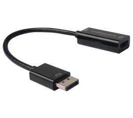 Mediacom MD-M301 cavo e adattatore video DisplayPort HDMI tipo A (Standard) Nero