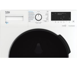 Beko HTV8716XWST lavasciuga Libera installazione Caricamento frontale Bianco D