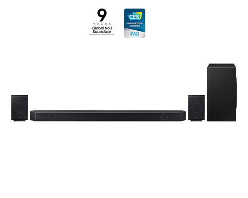 Samsung Soundbar HW-Q990C/ZF Serie Q, 22 speaker, Wireless Dolby Atmos, Audio a 11.1.4 canali, Q-Simphony, Compatibile con Alexa e Google Assistant, Black 2023 e' tornato disponibile su Radionovelli.it!