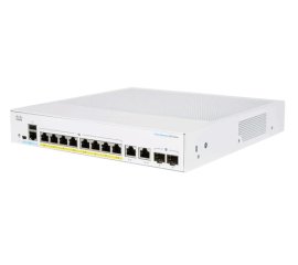 Cisco CBS250-8PP-E-2G-EU switch di rete Gestito L2/L3 Gigabit Ethernet (10/100/1000) Argento