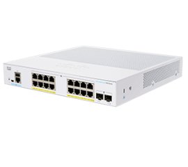 Cisco CBS350-16FP-2G-EU switch di rete Gestito L2/L3 Gigabit Ethernet (10/100/1000) Argento