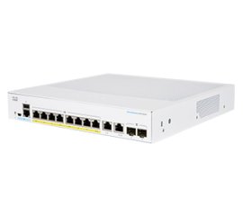 Cisco CBS350-8P-E-2G-EU switch di rete Gestito L2/L3 Gigabit Ethernet (10/100/1000) Argento