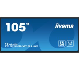 iiyama PROLITE Pannello A digitale 2,67 m (105") LED Wi-Fi 450 cd/m² 5K Ultra HD Nero Touch screen Processore integrato Android 24/7
