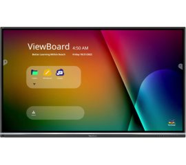 Viewsonic IFP7550-5 lavagna interattiva 190,5 cm (75") 3840 x 2160 Pixel Touch screen Nero HDMI