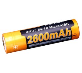 Batteria Ricaricabile 18650 - 2600 Mah