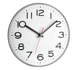 TFA-Dostmann 60.3017 orologio da parete e da tavolo Orologio al quarzo Cerchio Grigio, Bianco