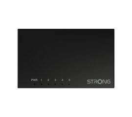 Strong SW5000M switch di rete Gigabit Ethernet (10/100/1000) Nero