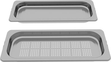Neff Z1650DU0 accessorio e componente per forno Acciaio inossidabile Contenitore Gastronorm