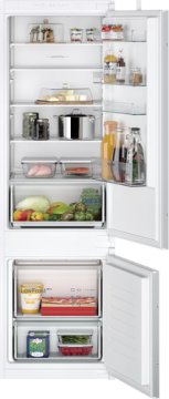 Siemens iQ100 KI87VNSE0 frigorifero con congelatore Da incasso 270 L E Bianco