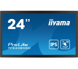 iiyama PROLITE Pannello A digitale 61 cm (24") LED 600 cd/m² Full HD Nero Touch screen