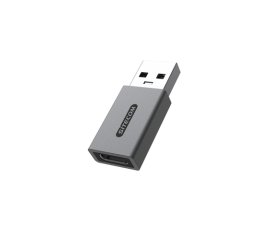 Sitecom AD-1012 adattatore per inversione del genere dei cavi USB-A USB-C Nero, Grigio