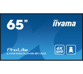 iiyama PROLITE Pannello A digitale 165,1 cm (65") LED Wi-Fi 500 cd/m² 4K Ultra HD Nero Processore integrato Android 11 24/7