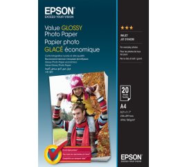 Epson Value Glossy Photo Paper - A4 - 20 Fogli