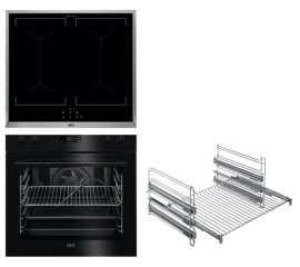 AEG EX73PMAXB2 set di elettrodomestici da cucina Piano cottura a induzione Forno elettrico