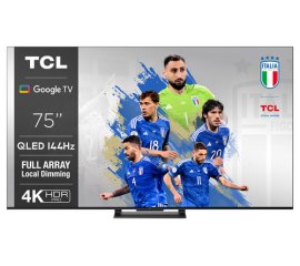 TCL C74 Series 75C745 TV 190,5 cm (75") 4K Ultra HD Smart TV Wi-Fi Nero 1000 cd/m²