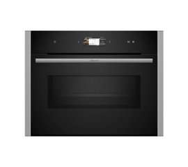 Neff N 90 C24MS31N0 forno 45 L 3600 W Nero, Stainless steel