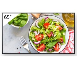 Sony FW-65BZ35L visualizzatore di messaggi Pannello piatto per segnaletica digitale 165,1 cm (65") LCD Wi-Fi 550 cd/m² 4K Ultra HD Nero Android 24/7