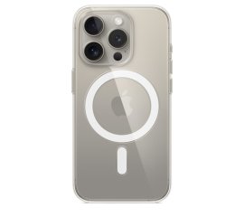 Apple Custodia MagSafe trasparente per iPhone 15 Pro