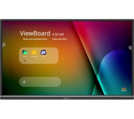 Viewsonic IFP6550-5 lavagna interattiva 165,1 cm (65") 3840 x 2160 Pixel Touch screen Nero HDMI