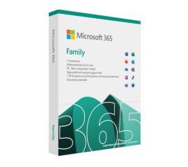 Microsoft 365 Family 1 licenza/e Abbonamento ITA 1 anno/i