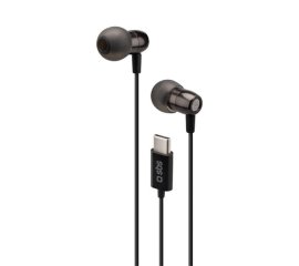 SBS TEINEARTYCMETK cuffia e auricolare Cablato In-ear Musica e Chiamate USB tipo-C Nero