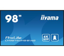 iiyama PROLITE Pannello A digitale 2,49 m (98") LED Wi-Fi 500 cd/m² 4K Ultra HD Nero Processore integrato Android 11 24/7