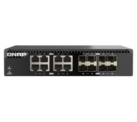 QNAP QSW-3216R-8S8T switch di rete Non gestito L2 10G Ethernet (100/1000/10000) Nero