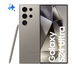 Samsung Galaxy S24 Ultra Smartphone AI, Display 6.8'' QHD+ Dynamic AMOLED 2X, Fotocamera 200MP, RAM 12GB, 1TB, 5.000 mAh, Titanium Gray