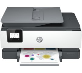 HP OfficeJet Stampante multifunzione HP 8014e, Colore, Stampante per Casa, Stampa, copia, scansione, HP+, idoneo per HP Instant Ink, alimentatore automatico di documenti, stampa fronte/retro