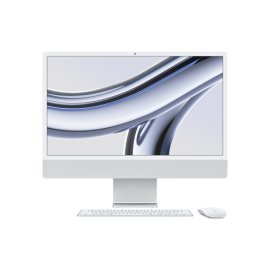 Apple iMac con Retina 24'' Display 4.5K M3 chip con 8‑core CPU e 10‑core GPU, 512GB SSD - Argento e' ora in vendita su Radionovelli.it!