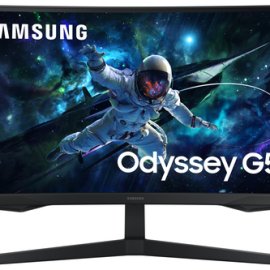 Samsung Odyssey Monitor Gaming G5 - G55C da 27'' QHD Curvo e' ora in vendita su Radionovelli.it!