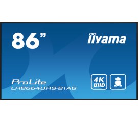 iiyama PROLITE Pannello A digitale 2,18 m (86") LED Wi-Fi 500 cd/m² 4K Ultra HD Nero Processore integrato Android 11 24/7