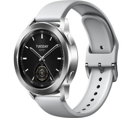 Xiaomi Watch S3 3,63 cm (1.43") AMOLED 47 mm Digitale 466 x 466 Pixel Touch screen Argento GPS (satellitare)