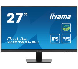 iiyama ProLite XU2763HSU-B1 Monitor PC 68,6 cm (27") 1920 x 1080 Pixel Full HD LED Nero