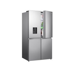 Hisense RQ758N4SWSE frigorifero side-by-side Libera installazione 606 L E Acciaio inossidabile