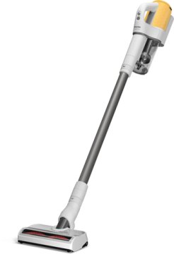 Miele Duoflex HX1 aspirapolvere senza filo Bianco, Giallo Senza sacchetto