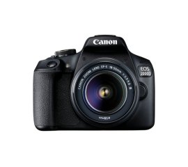 Canon EOS 2000D + EF-S 18-55mm f/3.5-5.6 III Kit fotocamere SLR 24,1 MP CMOS 6000 x 4000 Pixel Nero
