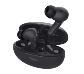 Trust Yavi Auricolare True Wireless Stereo (TWS) In-ear Musica e Chiamate USB tipo-C Bluetooth Nero