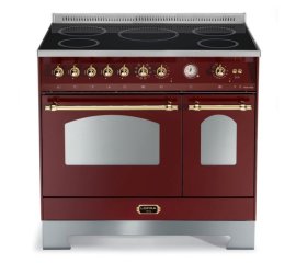 Lofra RRD96MFTE/5I cucina Cucina freestanding Elettrico Piano cottura a induzione Borgogna A
