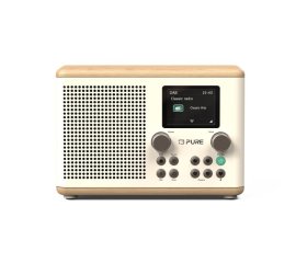 RADIO CLASSIC H4 COTTON WHITE/OAK EU/UK