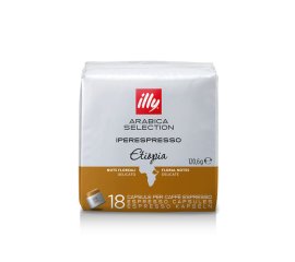 Illy CAPSULE ETIOPIA capsula e cialda da caffè Capsule caffè 18 pz